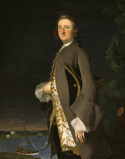 Joseph Blackburn Portrait of Captain John Pigott France oil painting art